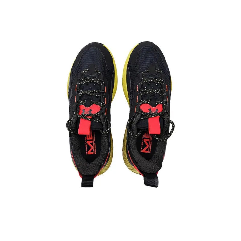 Under Armour HOVR Mega 2 Anti Slip Wear Resistant Low Top Casual Running Shoes Unisex Black-3