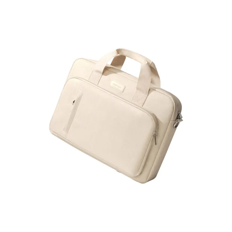 Techson Oxford Laptop Bag Regular Unisex Khaki/Gray/Black-2
