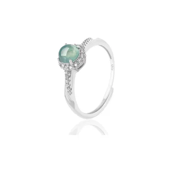 Jade Is Boundless Ice Type Jadeite Rings Unisex