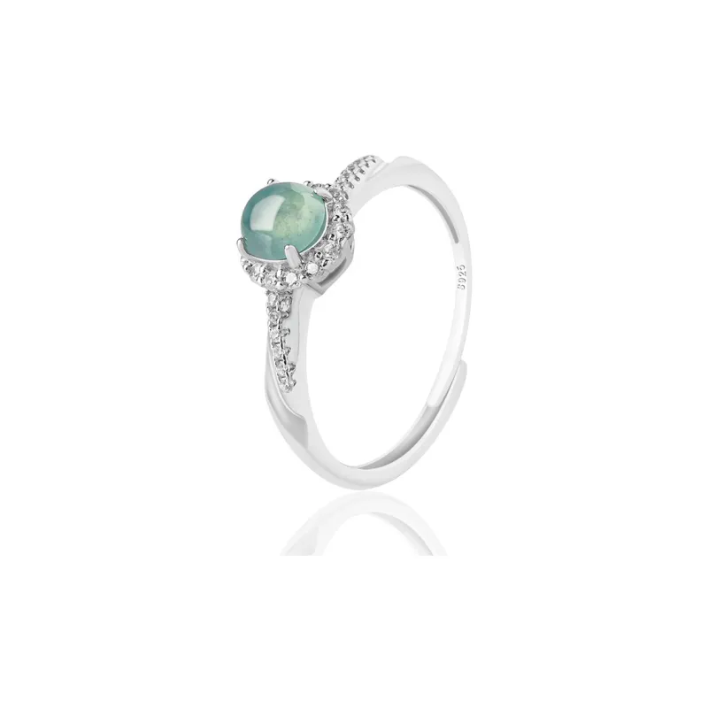 Jade Is Boundless Ice Type Jadeite Rings Unisex-0