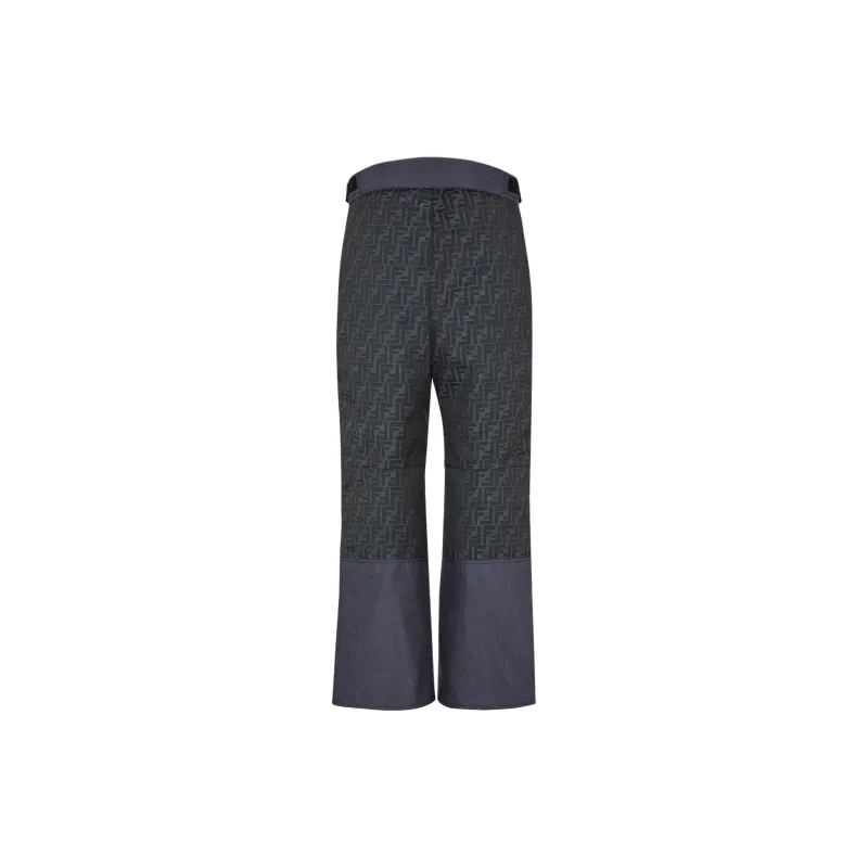 FENDI Monogram Panelled Ski Trousers-1
