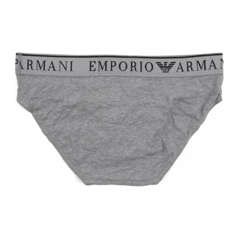 EMPORIO ARMANI EA FW24 Underpants Men's 2 Pack Black+Gray-2