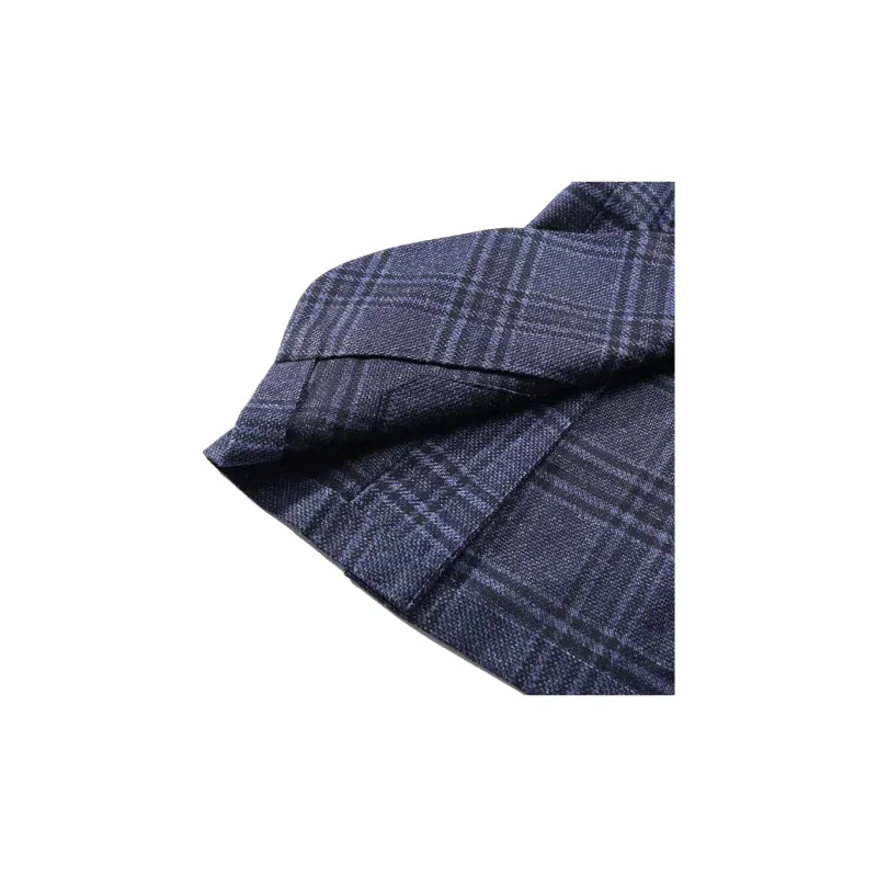 Zegna Tartan check Blazer-5