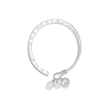 NSAOT 999 Fine Silver Bangles Women's