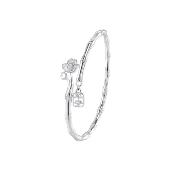 Danfu 999 Fine Silver Sterling Silver Bracelets Women's