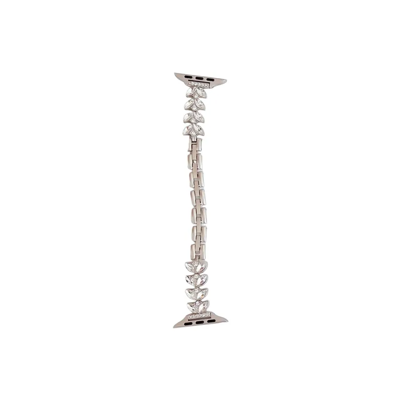 NCFCK Watch Band Apple Compatibility Rhinestone Embellished Mermaid Diamond Chain Material-9