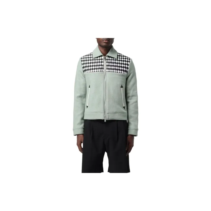 AMIRI Monogram-Jacquard Zip Up Jacket-2