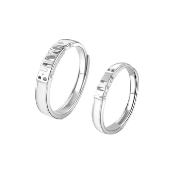 P&N S999 Fine Silver Rings Unisex