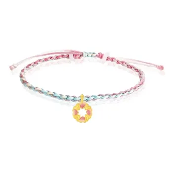Old Qingyun Silver Building Gold Bracelet Unisex