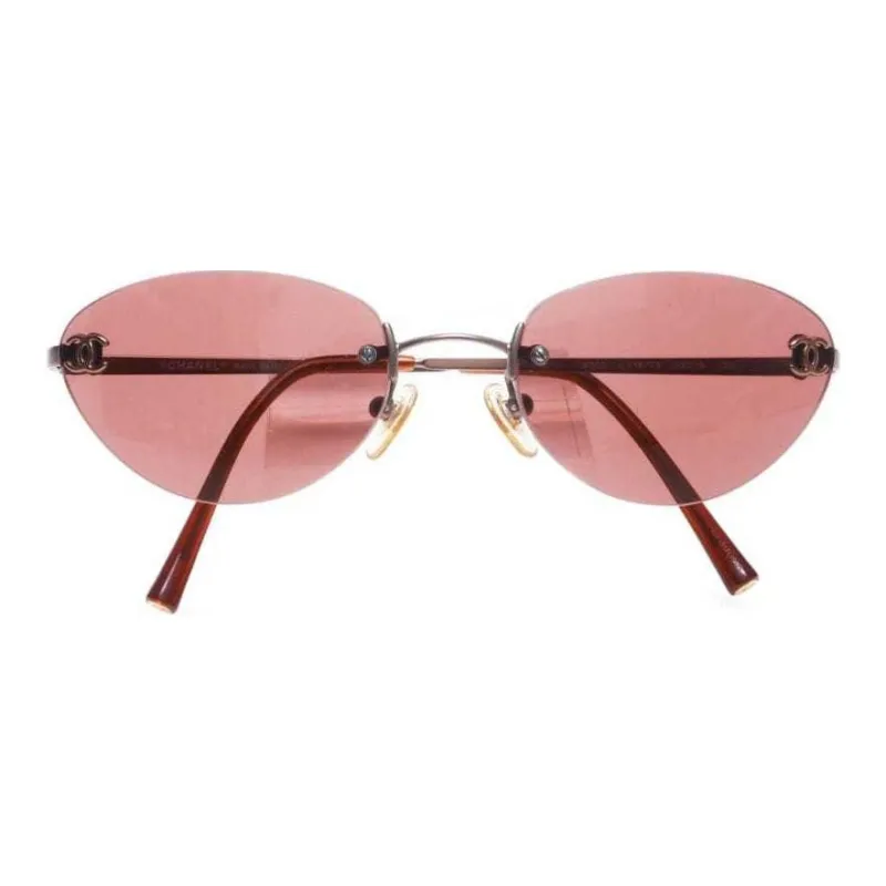 CHANEL 2000s Rimless Sunglasses-1
