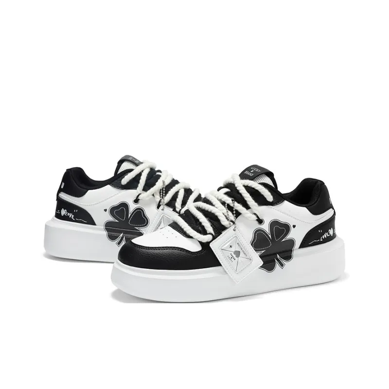 LUCKY BRAND Wear resistant, Lightweight, Breathable, And Non slip. Low Top Skateboard Shoes Unisex-22