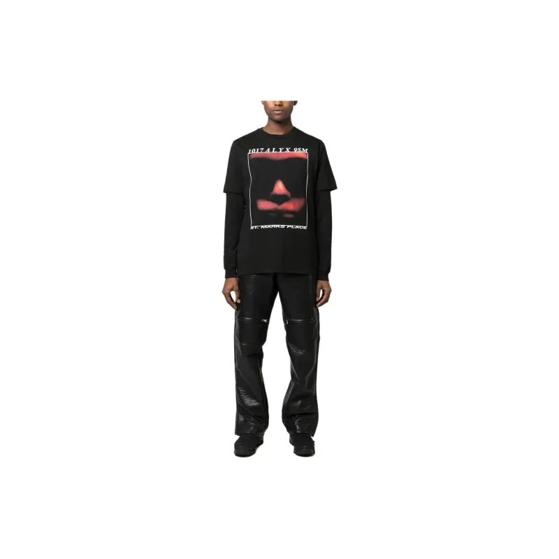 1017 ALYX 9SM Logo Printed Crewneck T Shirt-3