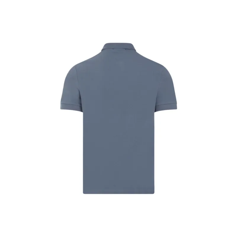 STONE ISLAND Logo Patch Short Sleeved Polo Shirt-1