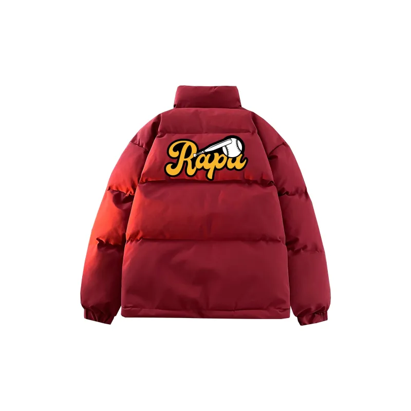 RAP PANDA Puffer Jackets Unisex-3