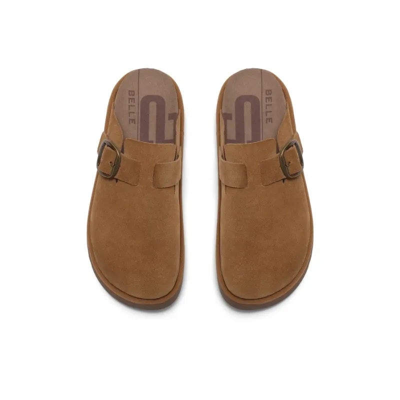 BELLE Rubber Sole Slip Resistant Wrap toe Slippers Women's-13