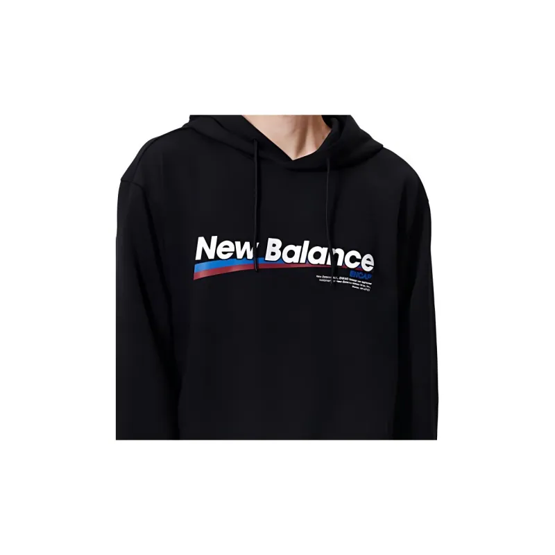 New Balance Sweatshirts Unisex Black-3