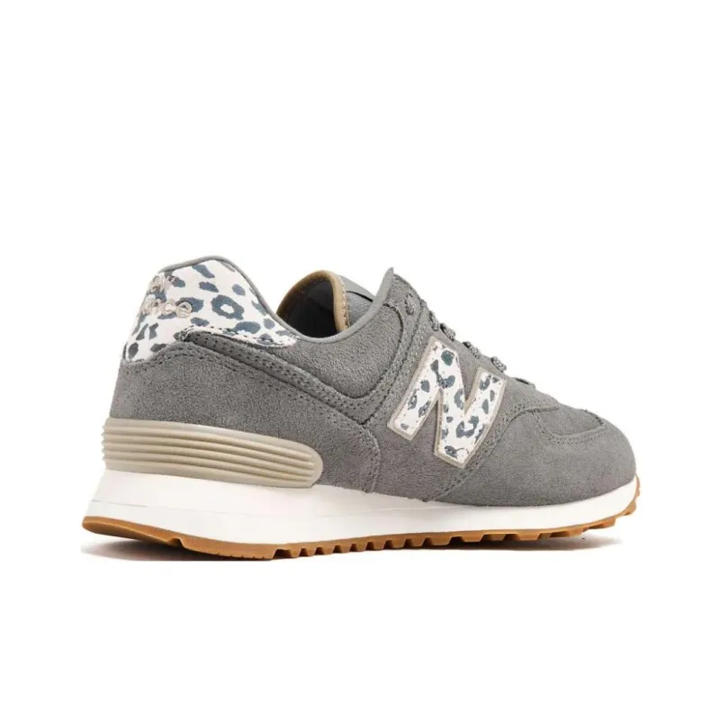 New Balance 574 Harbor Grey Leopard Women's-3