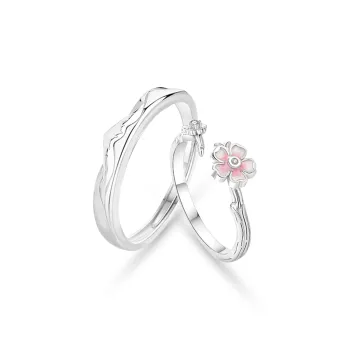 OSSINMI 999 Fine Silver Rings Unisex