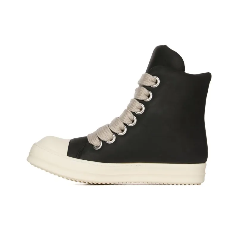 RICK OWENS Porterville Runway Jumbolaced Black Milk-0