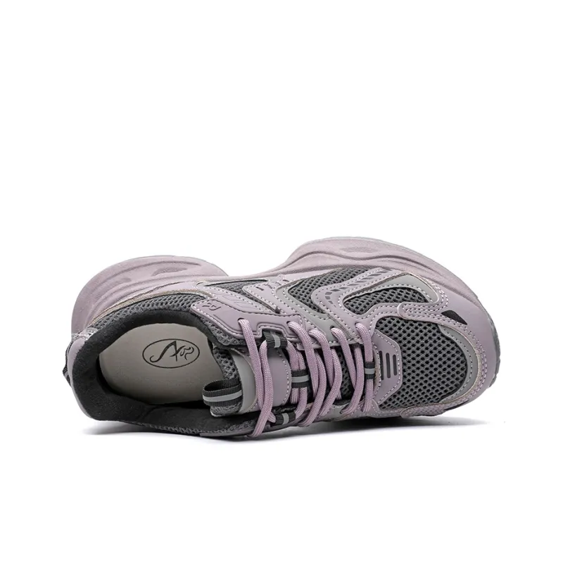 ABIDJAN Breathable Lightweight Low Top Chunky Sneakers Women's-23