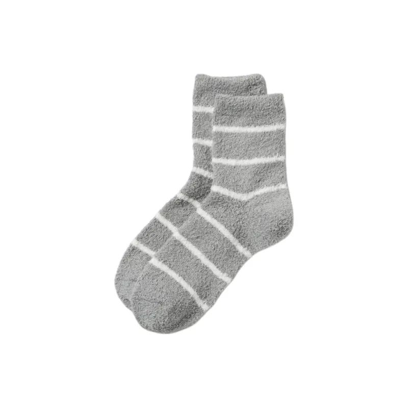 UNIQLO Mid Calf Socks Men's 1 Pack Gray-0