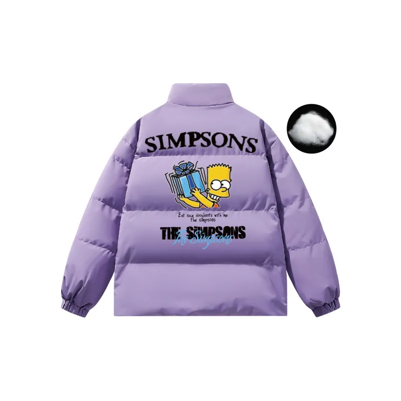 The Simpsons Puffer Jacket Unisex-26