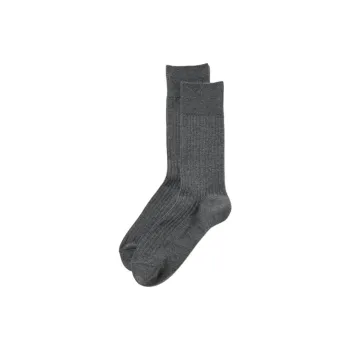 UNIQLO Knee-High Socks Men's 1 Pack Gray