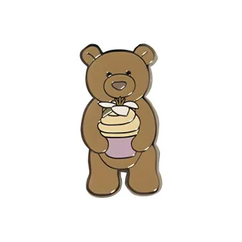 JELLYCAT Animal Barcelona Bear Collection Barcelona White Magnolia Limited Edition Badges
