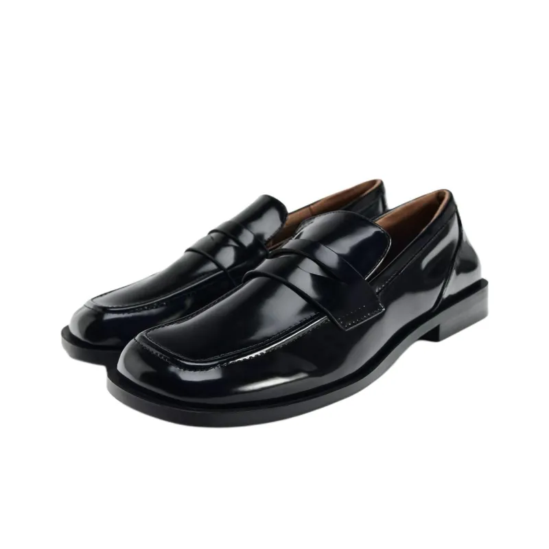 ZARA Loafers Women's Black-2