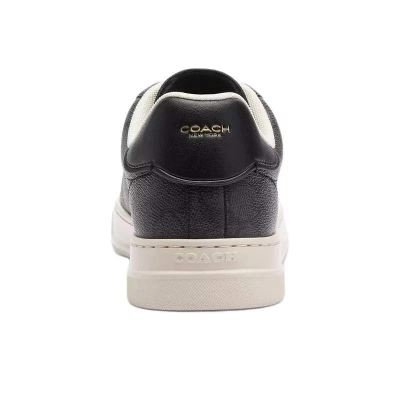 COACH High Line Low Top Skateboard Shoes Women's Black-4