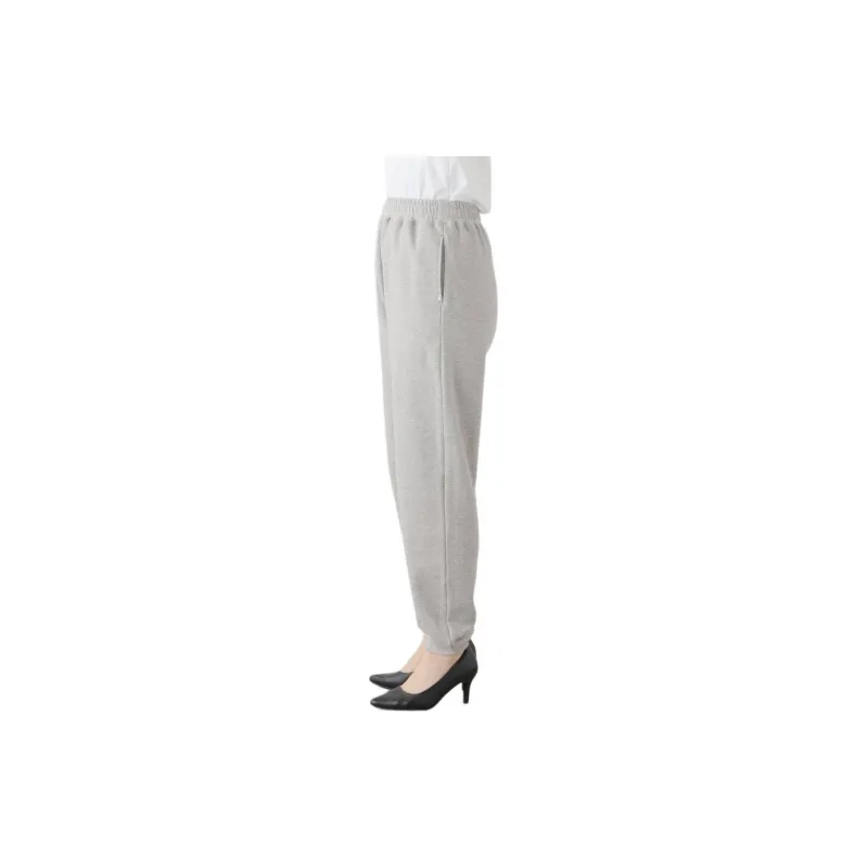PLAGE Knitted Sports Pants Women's Gray-1