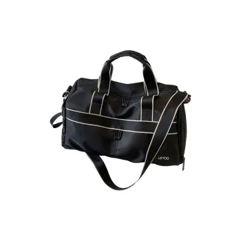 LETOO Fabric Portable Travel Bag Unisex Black/White/Pink/Gray/Blue
