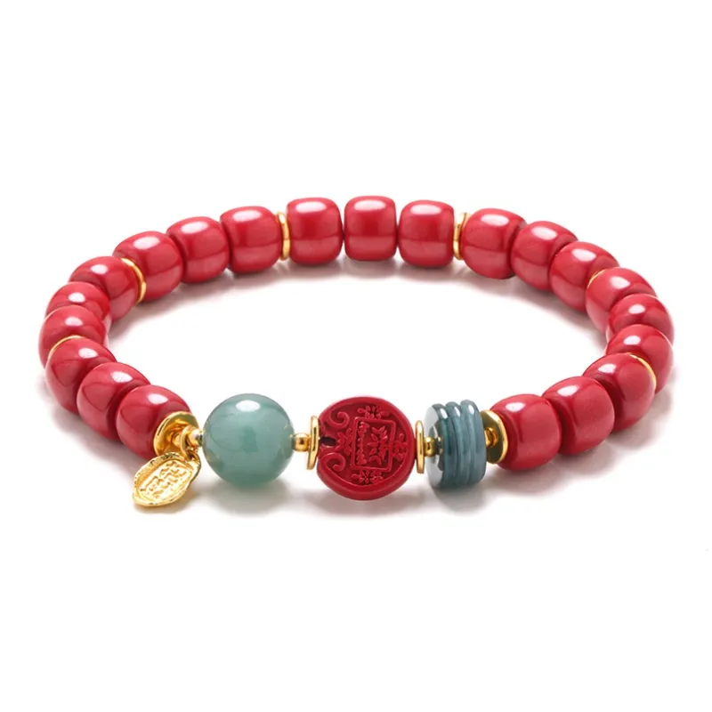 Phoenix Nirvana Reconstructed Cinnabar Bracelets Women's-0