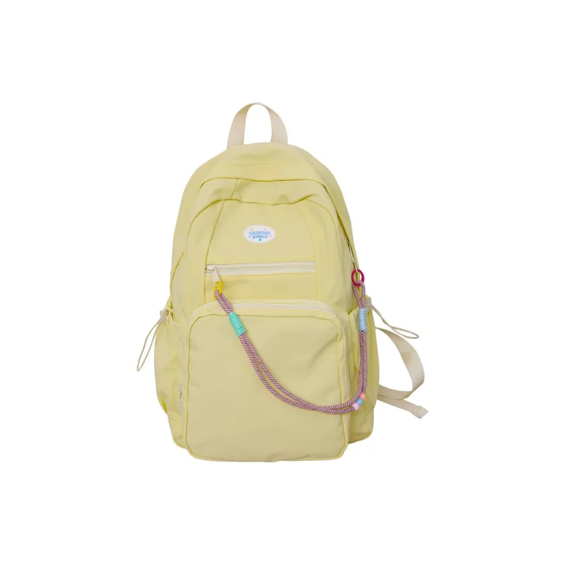 Gorora Nylon Backpack Regular Women's Multicolor-5