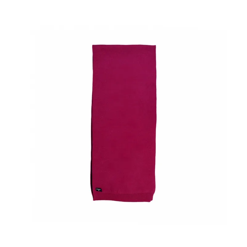 CHANEL Knit Scarves Unisex Black-1