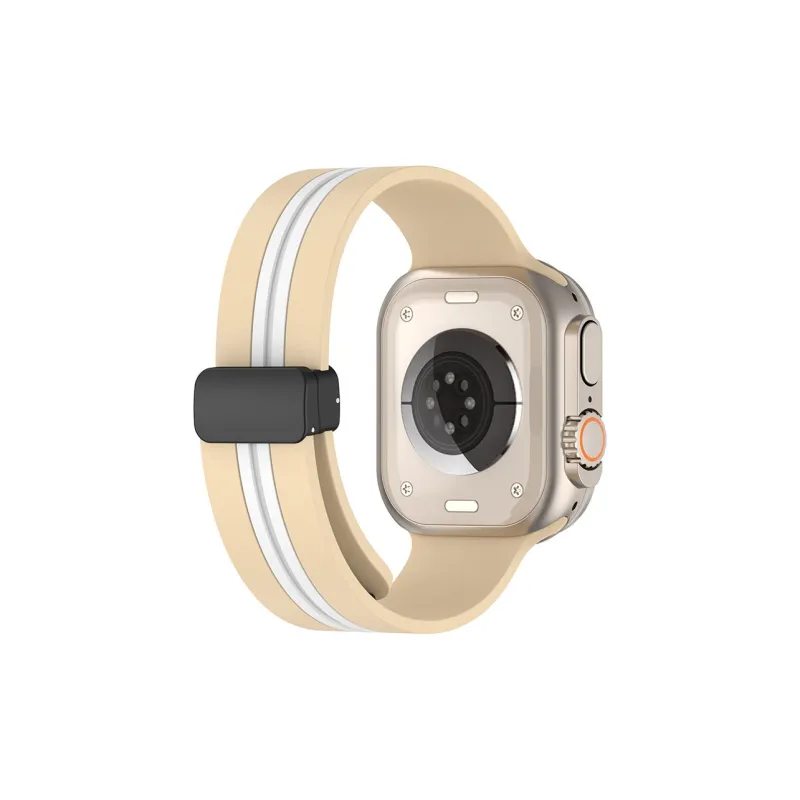 ZHENGGUANG Watch Band Apple Compatibility Liquid Silicone Material-14