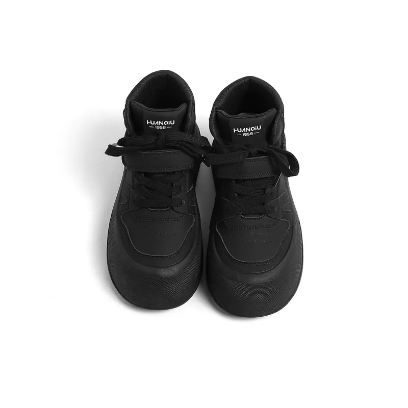 HUANQIU Coverage Anti-Slip And Wear-Resistant High-Top Skateboard Shoes Women's-16