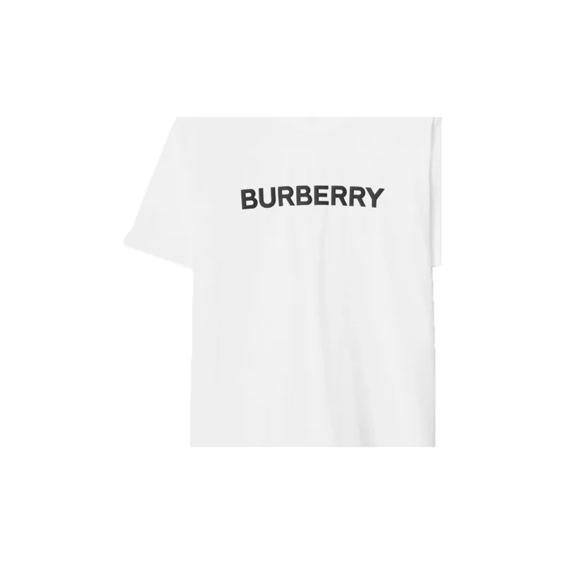 Burberry Logo Printed Crewneck T Shirt-6