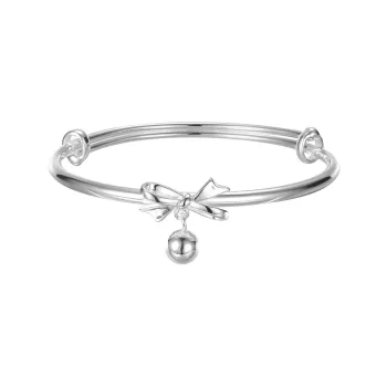 DVNRR S 999 Fine Silver Sterling Silver Bracelets Women's Gift Box Set