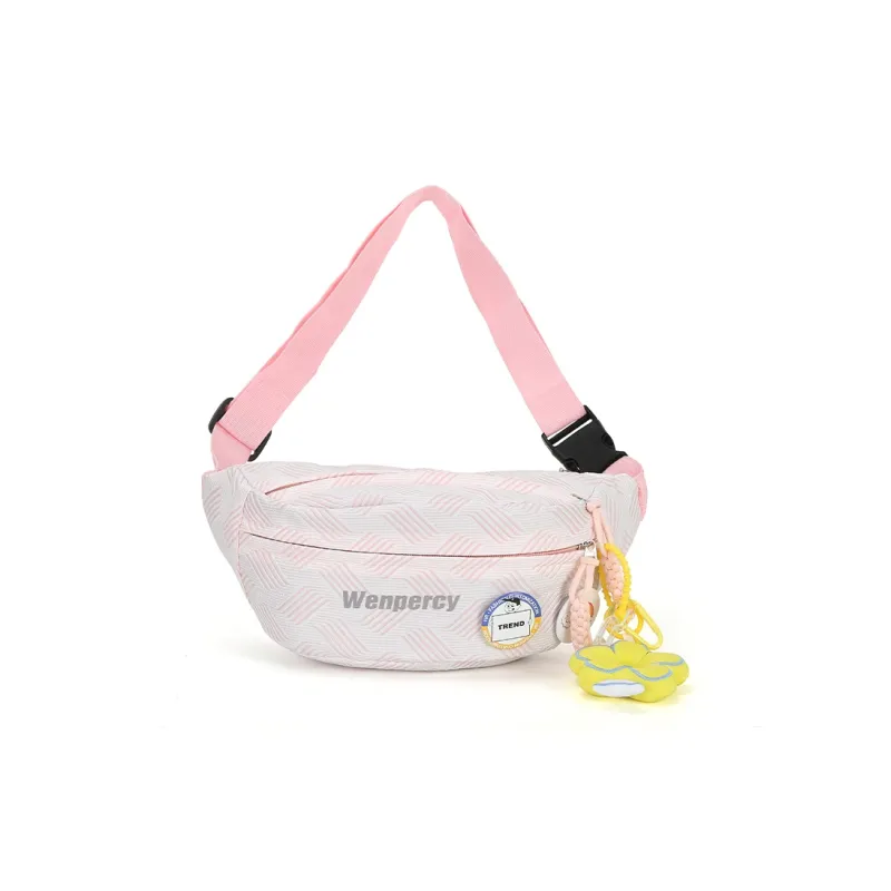 Wenpercy Nylon Fanny Pack Regular Unisex Multicolor-2