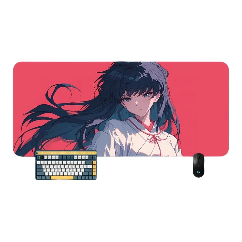 SHIBADU Rubber Inuyasha Extra Large Anime Computer Table Mat Desk Mat Good Looking Mouse Pad Mouse Pads-18
