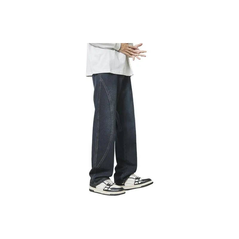 IJRJ Jeans Unisex Dark Blue-5