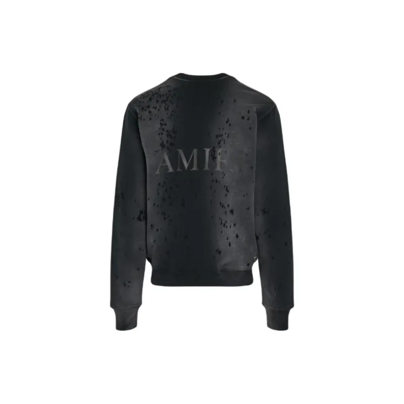 AMIRI Logo Shotgun Crewneck-1