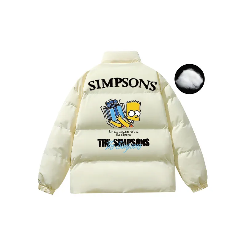 The Simpsons Puffer Jacket Unisex-6