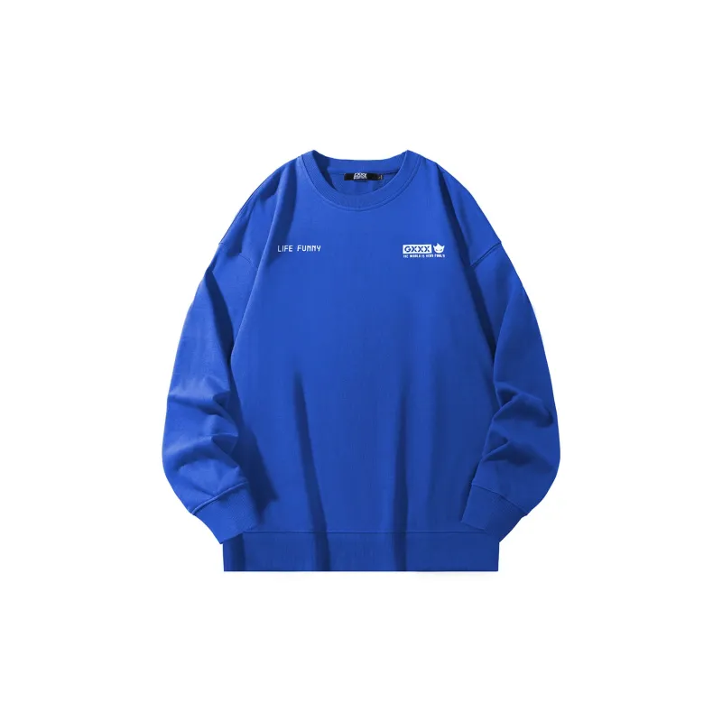 GXXX Crew Neck Pullover Sweatshirt Unisex-25