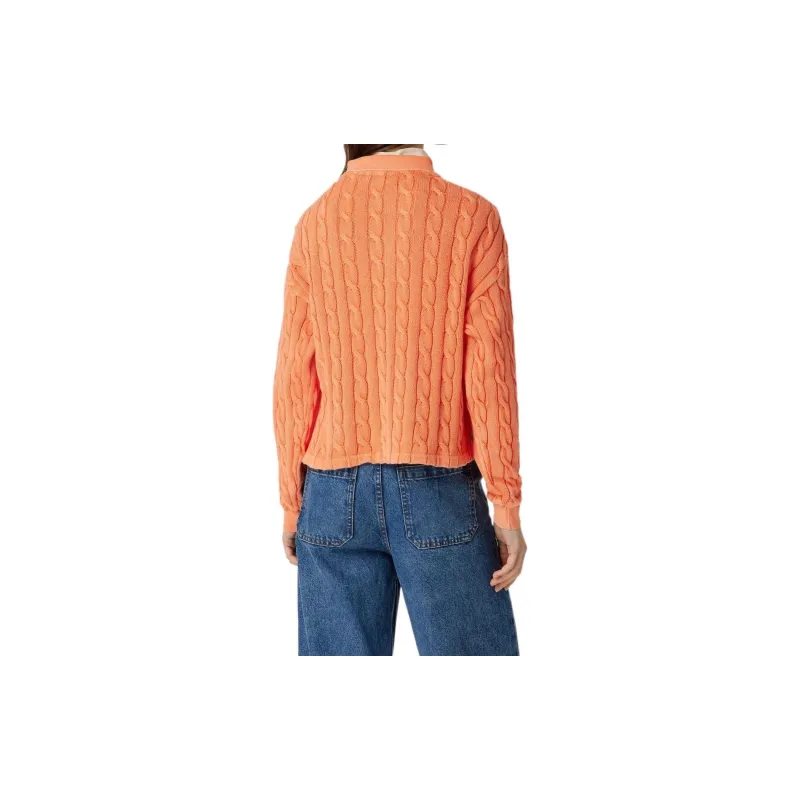 Polo Ralph Lauren SS23 Polo Shirt Women's Orange-4