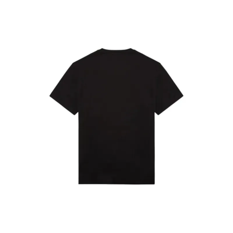 VERSACE VERSACE Medusa Print Casual Crew Neck Short Sleeved T Shirt T Shirt Men's Black-1