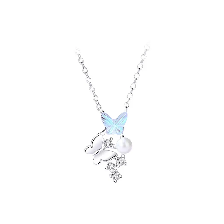 Eclater 925 Sterling Silver Necklaces Women's-0