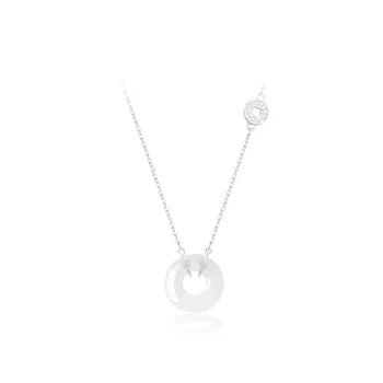 PRETTY DIARY S925 Silver Necklaces Women's