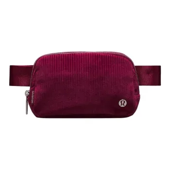 Lululemon Everywhere Cotton Fanny Pack Regular Women's Plum Color